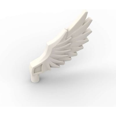 MOC 10 STUKS 11100 Witte Engelenvleugels Bouwstenen Set Carrosserie Met Stenen Deeltjes ZELF MAKEN Speelgoed Kinderen Kind Verjaardag Kerst