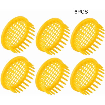 6 Stuks Koninginennesten Kweekbak Cel Bijenhouderij Apparatuur yellow