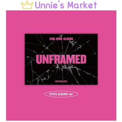 WOOAH(woo!Ah!) ONGEKADERDE STAYG ALBUMS ver. (POCA-album) STAYG ALBUMS ver. pink