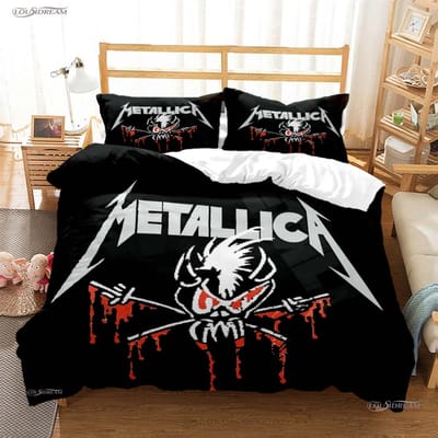 Casal Heavy Metal Band All Season Dekbedovertrek Dekbed Beddengoed Sets Zachte Dekbedhoes En Kussenslopen Enkel/Dubbel/Queen/King US Twin(172*218cm)3pcs