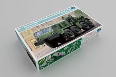 Trumpeter Modelbouwpakket Militaire voertuigen - 01079 KET-T Recovery Vehicle based on the MAZ-537 Heavy Truck Plastic - 1:35 - Modelbouw