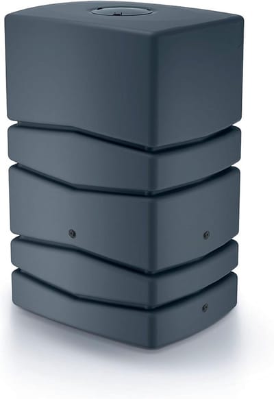 Regenton Cilinder 450 Liter Antraciet voor Regenwateropvang