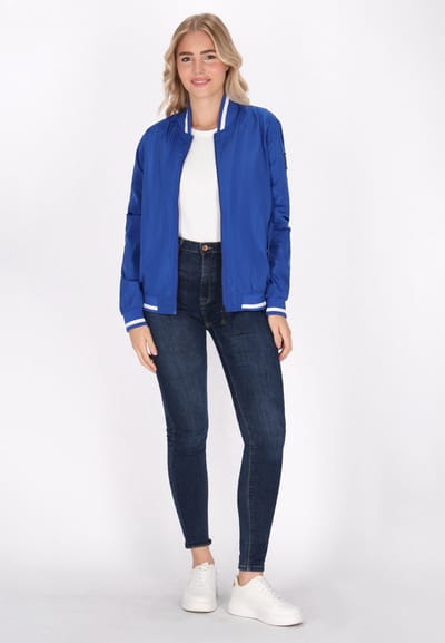 Schmuddelwedda college jack Dames koningsblauw