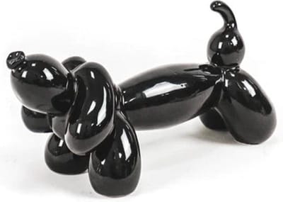 HV Balloon hond Teckel - 25,5x10x13 cm - Black