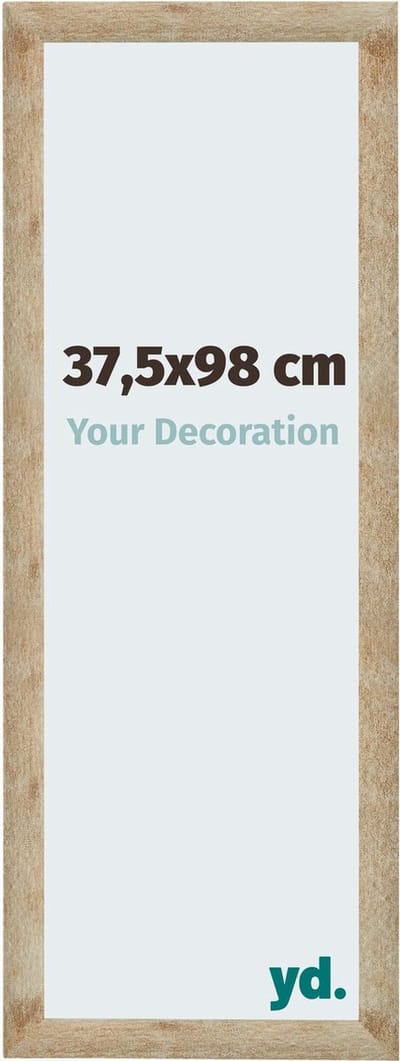 Your Decoration - Fotolijst 37,5x98 cm - MDF - Goud - Catania