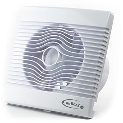 Badkamerventilator met Hygrostaat - 100mm Vochtsensor voor Badkamer, Keuken en Toilet