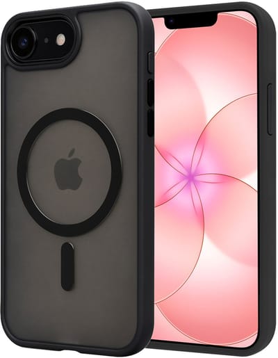 Hoesje - Geschikt voor Apple iPhone 17e - Magsafe Compatible - Sterk & Shockproof - Back Cover - Shock Proof Case - Telefoon Hoes Shockproof - Zwart