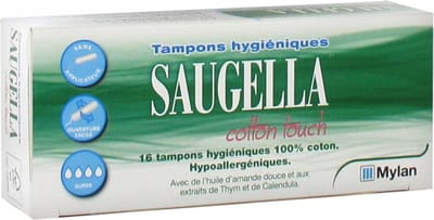 Saugella Cotton Touch 16 Super Hygiënische Tampons