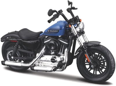 Maisto Harley-Davidson Forty-Eight - Modelauto - Schaal 1:18 - Blauw/Zwart