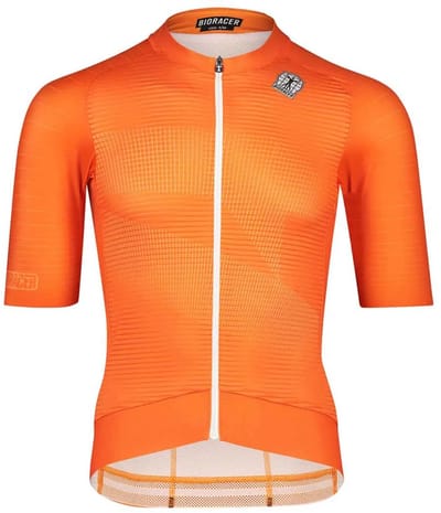 Bioracer Epic Ultralight Korte Mouw Wielertrui Oranje S Man