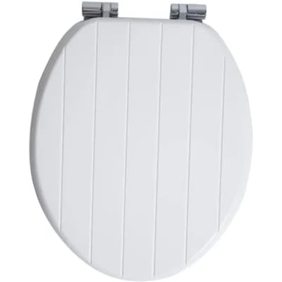 Aquavive Wc-bril Painting - Mdf - Softclose - Verstelbaar - Wit