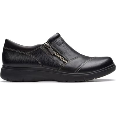 Clarks Certina Pure - dames instapper - Zwart - maat 36 (EU) 3.5 (UK)