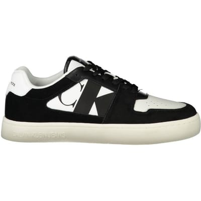Lage Sneakers Calvin Klein Jeans Baskets Monogram Court cuir