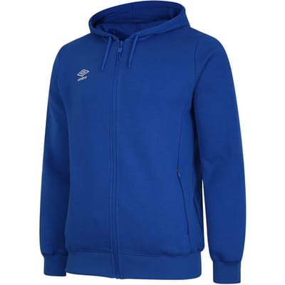 Umbro Heren Club Leisure Hoodie (Koningsblauw/Wit)