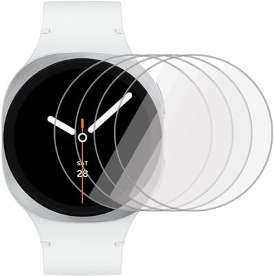4x Screenprotector geschikt voor Samsung Galaxy Watch 8 40mm - Folie Screen Protector