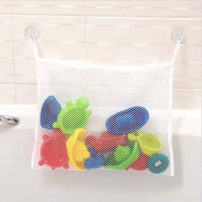 Opbergnet Badspeelgoed - Badspeelgoed tas - Opbergzak - Stevige Zuignappen - Geen Rommel - Babyspeelgoed