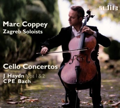 Marc Coppey & The Zagreb Soloists - Cello Concertos By J. Haydn And C. P. E. Bach (CD)