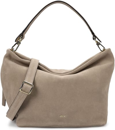 abro Ebony Suede - Schoudertas 28 cm (siena)