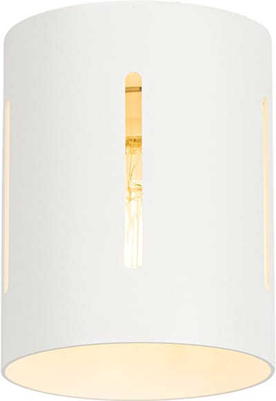 QAZQA yana - Design Plafondspot | Spotje | Opbouwspot - 1 lichts - Ø 13 cm - Wit - Woonkamer | Slaapkamer | Keuken