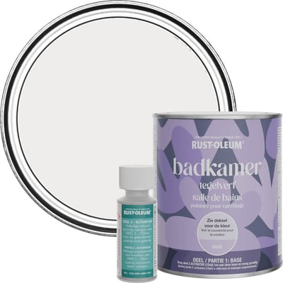 Rust-Oleum Grijs Badkamer Tegelverf Matt - Fleur 750ml