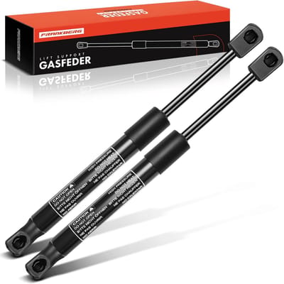2x Gasveer Achterklep Compatibel met Nissan Primera P12 en Opel Vectra C Notchback (2002-2009)