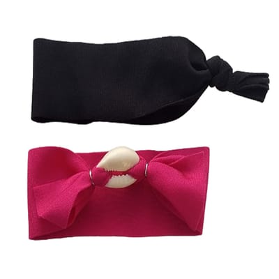 Ibiza armband-black Pink