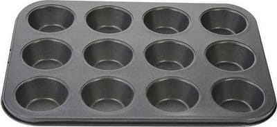 Cosy & Trendy Mini Muffinvorm Zwart 12 Muffins