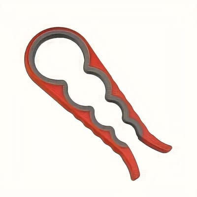 Livé® 4-in-1 Rood Blikopener – Handmatige Flessen- & Doppenopener