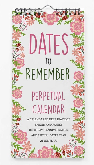 Eeuwigdurende Kalender voor Verjaardagen en Speciale Evenementen - Muurdecoratie en Planner