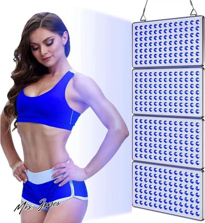Mrs. Jones Looeilamp Thuis Cozion 48W Draagbare Zonnebanklamp Opvouwbare Gezichtsbruiner Solarium Gezicht Lichaam .