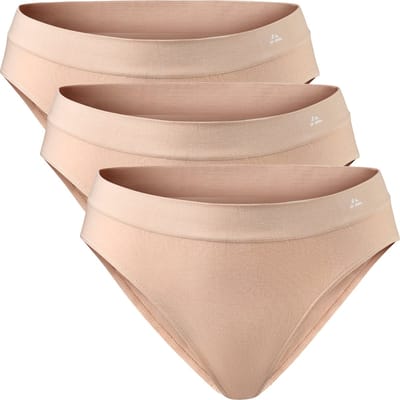 DANISH ENDURANCE Onderbroeken van Bamboe Viscose - voor Dames - Beige - Maat XS/S