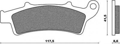 service kit één voor aprilia 300 scarabeo lichte scooter b013360 nieuw