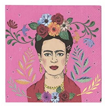 Roze Cocktailservetten voor Verjaardag en Mexicaans Feestthema - 20 Stuks