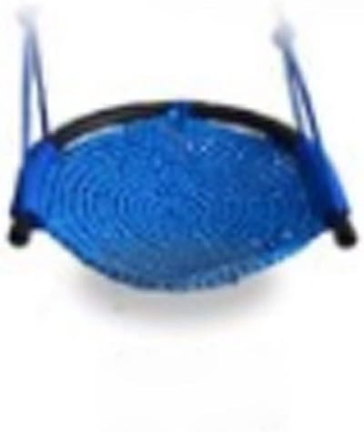 Hangmat Stoel Swing - Schommel Zitje Speelgoed - Buiten Spelen - Handgemaakt Weefsel - 125 kg Draagkracht - Blauw
