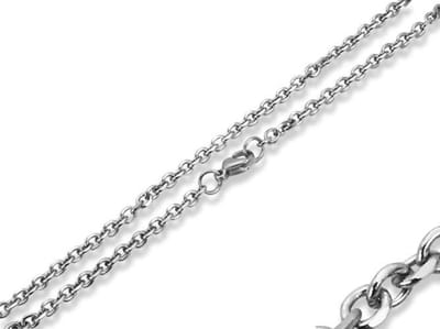 Amanto Ketting Baruch - 316L Staal - Anker - 3mm - 50cm