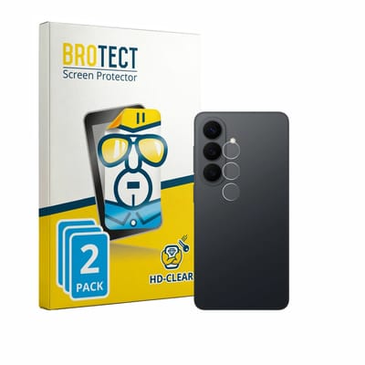 BROTECT - Screenprotector voor Samsung Galaxy S26 Enterprise Edition (ALLEEN Camera Lens) - Folie Beschermfolie transparant 2 Stuks