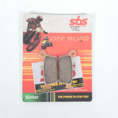 Plaquette de frein SBS pour Moto Gas gas 125 EC 2000 à 2014 604SI / AR Neuf