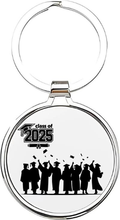 Akyol - gefeliciteerd met je diploma Sleutelhanger - Diploma - geslaagden - geslaagde - diploma - diploma uitreiking - certificaat behaald - gefeliciteerd met je diploma - afgestudeerd - 4 x 7,5 CM