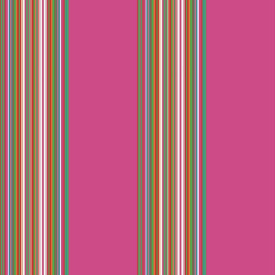 Bluuming Affairs - Kinderbehang- Behangpapier - Strepen - Kinderkamer - Roze - 0,53 x 10,05 M.