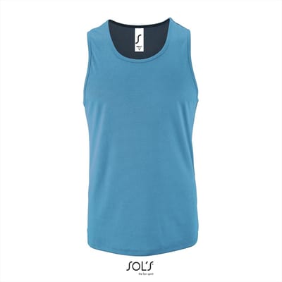 SOL'S Men´s Sports Tank Top Sporty L02073 - Aqua - L