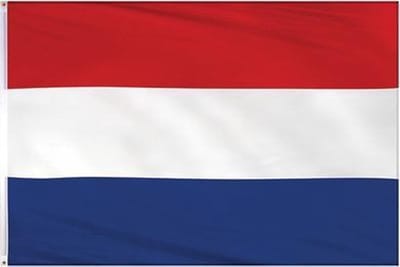 Extra Large  | Nederlandse vlag 150 x 225 cm | Hollandse Gevelvlag met ringen