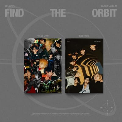 CRAVITY [FIND THE ORBIT] Single Album (WHO ver. / ZIJN ver.) Random ver. black