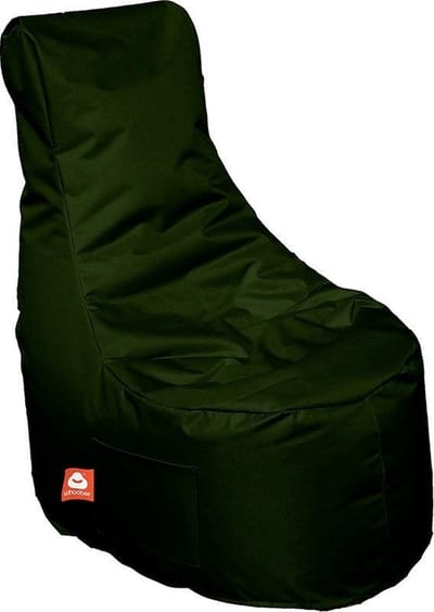Whoober zitzak stoel Nice outdoor leger groen - Wasbaar - Voor binnen en buiten