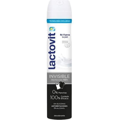 Spray déodorant - Lactovit - Invisible Antimanchas - 200 ml - Mixte - Adulte
