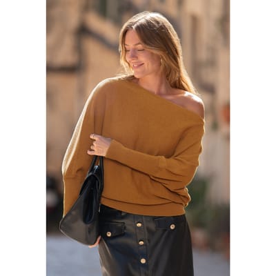 Butterscotch Bliss Bruine Trui