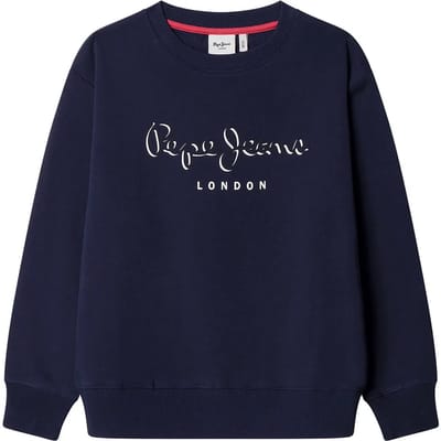 Pepe Jeans Michael Sweatshirt Blauw 14 Years Jongen