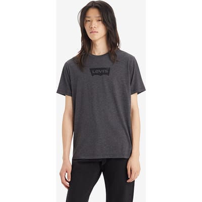 Levi's Graphic Printed T-shirt Grey Größe: S | Bedruckte T-Shirts Outlet | Herren | Grau