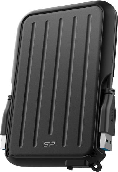 Silicon Power - Armor A66 - Portable USB 3.2 - Externe Harde Schijf - 1TB - Zwart