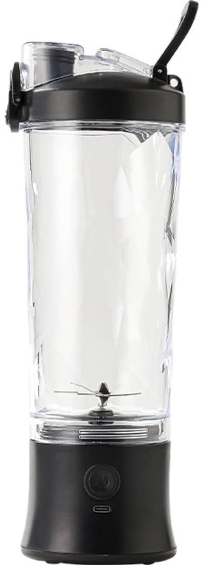 Draadloze Draagbare Blender / Smoothie Maker (600ml) – Oplaadbaar, voor Smoothies, Sappen en Shakes，zwart