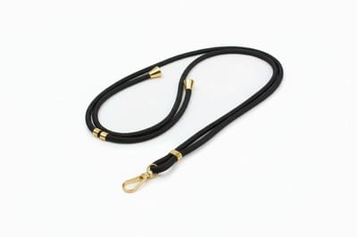 Verstelbare Telefoonkoordriem Zwart - 160 cm Anti-Verloren Lanyards - Geschikt voor iPhone